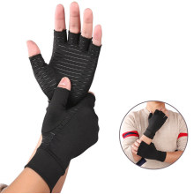 Wholesale Indoor Sports Copper Fiber Health Care Gloves for People in The Office